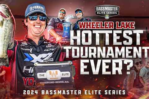 HOTTEST BASS FISHING TOURNAMENT EVER? | Bassmaster Elite - Wheeler Lake 2024