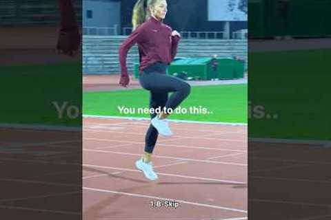 Do NOT skip this WARM UP🔥 #running #drills #exercises #training #workout #sports