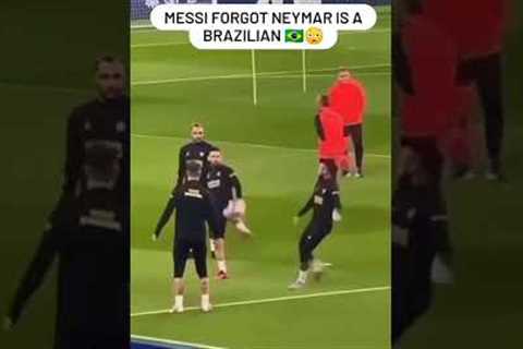 When Messi Forgot Neymar is Brazilian 🇧🇷😳