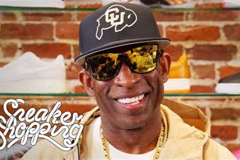Deion Sanders Goes Sneaker Shopping With Complex
