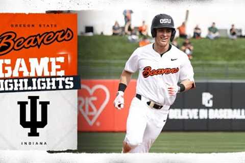 Oregon State Baseball Highlights: 2/16/25 vs. Indiana