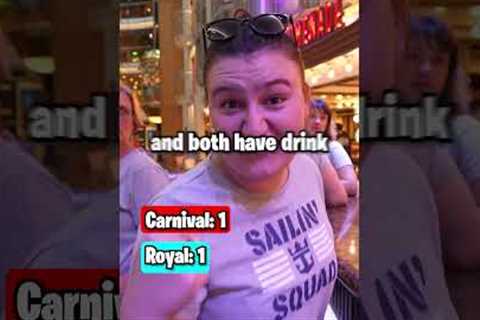 Carnival Cruise Line Vs Royal Caribbean  #cruisetravel #cruisetips