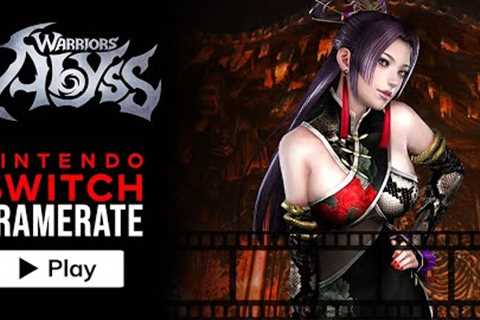 WARRIORS: Abyss - Nintendo Switch Frame Rate Test