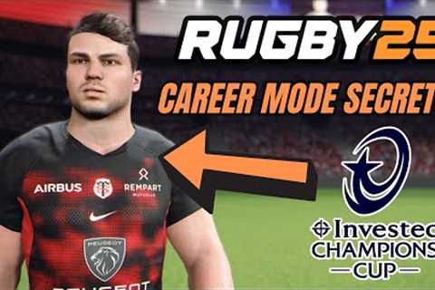 WHAT is RUGBY 25 Career mode hiding? 🤔