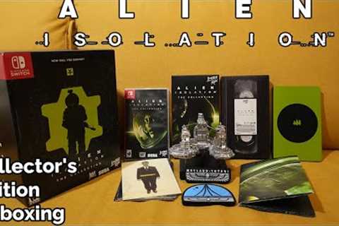 Unboxing The Alien: Isolation - The Collection Collector's Edition | Nintendo Switch