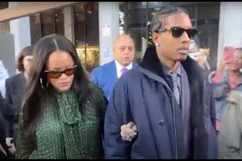Rihanna catches attitude with Nique AT Nite after court (according to comments)