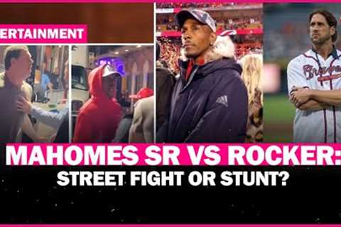 🔥 Mahomes Sr. vs. Rocker: Street Fight Showdown OR Epic Stunt?! 👀💥