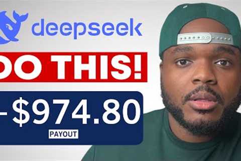 How To Earn Money Online With a Laptop Using DEEPSEEK AI ($130/Day)