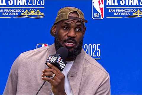 LeBron on Dunk Contest Regrets &amp; Not Playing in 2025 All-Star Game, FULL Press Conference