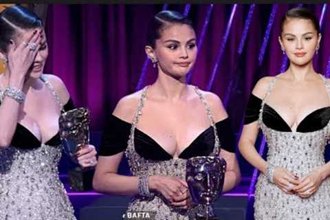 Selena Gomez suffers awkward blunder on stage at 2025 BAFTAs