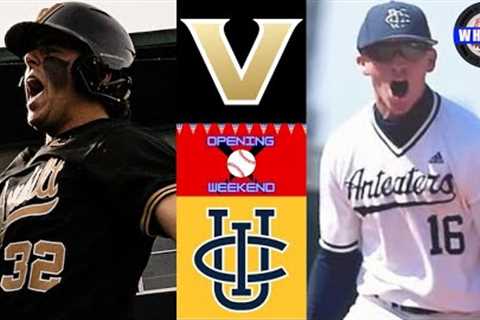 #16 Vanderbilt vs UC Irvine (AMAZING GAME!) | Desert Invitational | 2025 College Baseball Highlights