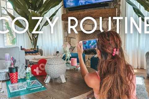 Cozy Day Routine | Craft , DIYs , gaming &amp; hobbies