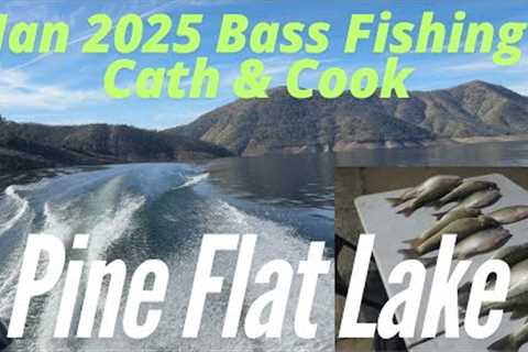 Jan 2025 Bass fishing. #fresno #usa #fish #fishing #bassfishing #california #lake #pineflat