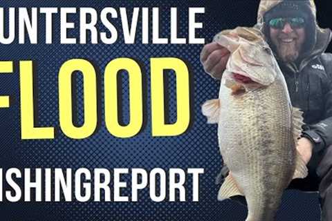 PRE SPAWN Guntersville February Fishing REPORT (FLOOD)