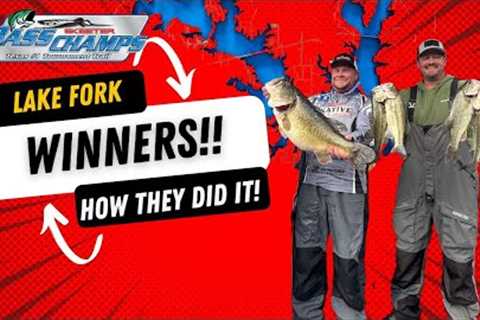 2025 Lake Fork Winners! How they did it!
