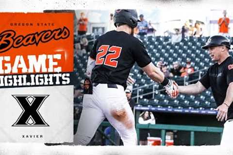 Oregon State Baseball Highlights: 2/17/25 vs. Xavier