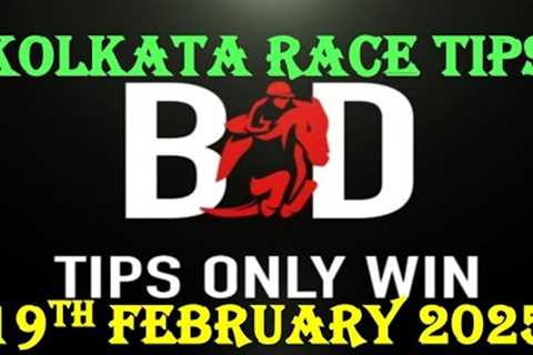 KOLKATA RACE TIPS | 19/02/2025 | CALCUTTA RACES | HORSE RACING TIPS | RACE TIPS | (@TIPSONLYWIN)