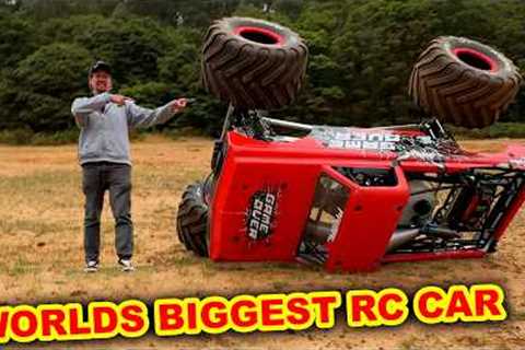 Worlds Biggest RC Car FAIL
