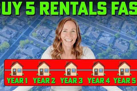 How to Buy 5 Rental Properties in 5 Years (With Only 5% Down)