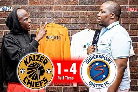 I am Not Surprised By This Loss | Kaizer Chiefs 1-4 Supersport United | Junior Khanye