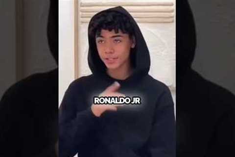 No Easy Life Ronaldo Jr Trains Hard While Family Relaxes😰||Most Watch🔥||#shorts #ronaldo #cr7