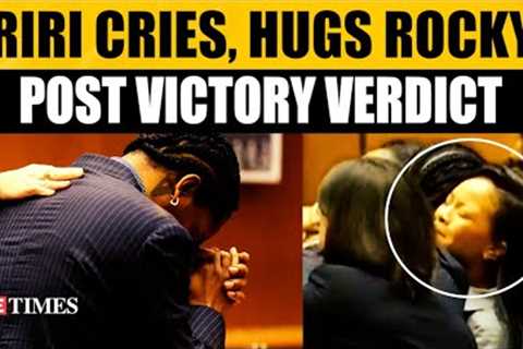 Rihanna Breaks Cries, Hugs A$AP Rocky After Victory Verdict; Emotional Courtroom Scene Captured