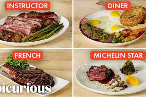12 Chefs Cook Steak (Michelin Star, Japanese &amp; More) | Epicurious