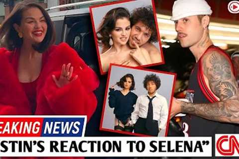 Justin Bieber's reaction to seeing Selena Gomez last night in NEW YORK....