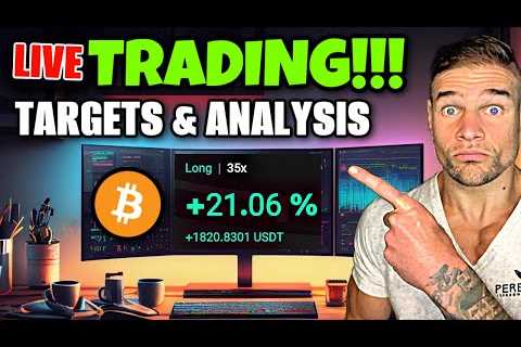 Live $500K BITCOIN TRADE - INSANE CRYPTO VOLATILITY (RARE SIGNALS PRINTING!!!!)