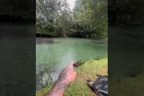 Fishing in the Rain! kids in mind angling #fishing #fishingforabite @swimbookerUK
