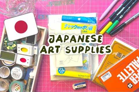Swatching Japanese Art Supply Haul and Stationery