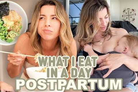 What I Eat in a Day 1 Year Postpartum (And Why Breastfeeding has Changed my Diet)