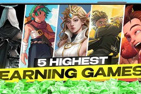 5 HIGHEST EARNING Play to Earn Games to EARN REAL MONEY in 2025