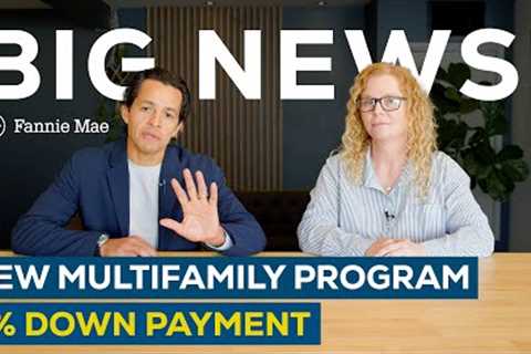 Groundbreaking 5% Down Payment Policy for Multi-Family Investments