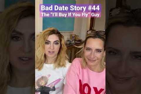 Creepy first date...I'll buy if you fly???
