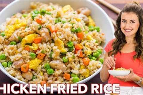Chicken Fried Rice - EASY DINNER under 30 Minutes