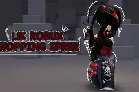 1.1K ROBLOX SHOPPING SPREE !! 🫶❤️ /#roblox \ * NOT BRAGGING * 7 mins