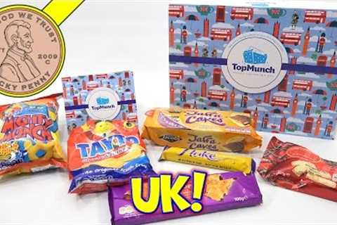 Top Munch UK Monthly Subscription Box - Music, Munchies &amp; Slang Words!