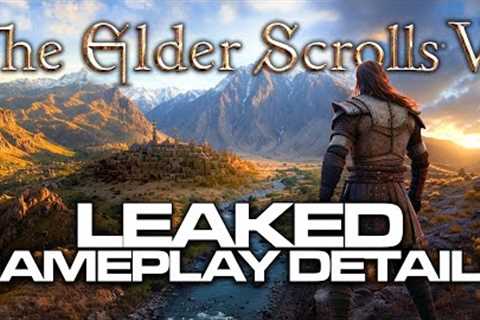 LEAKED Elder Scrolls VI 6 Gameplay Details Coming 2026 - Xbox PS5 & PC Release Date Reveal?