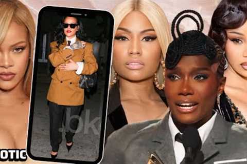 Rihanna Caught hiding Baby bump🤰🏻Nicki Minaj impersonator Doechii gets dragged😃CardiB Flopping..