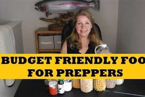 10 Budget Friendly Foods For Preppers Prepping Long Term Food Storage Cheap Easy