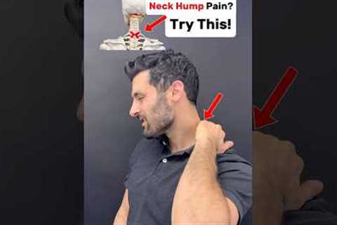 Stiffness and pain at the base of your neck? Try this mobilization. #neck #neckpain #neckpainrelief
