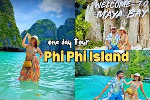 PHI PHI ISLAND TOUR from KRABI, THAILAND by Speedboat | Full Day Tour guide | Snorkeling