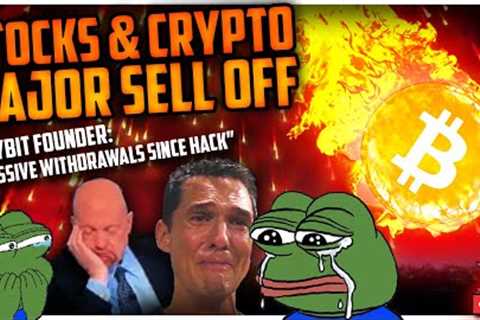 BITCOIN LIVE : BTC RUGGING, ETH BYBIT HACK $1.4 BILLION EXTRACTED, STOCKS DUMP