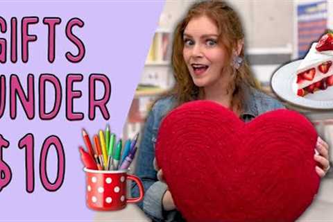 Valentine's Day Teacher Gift Guide $0 $5 $10 | Teacher Card Ideas and Easy Cute Gift Ideas