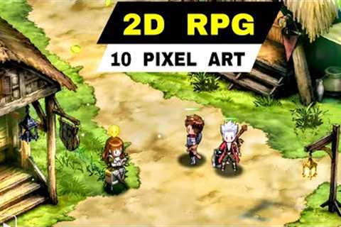 Top 10 Best 2D RPG Games mobile | Best PIXEL ART Open World 2D Games RPG for Android & iOS