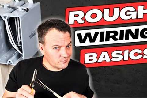 PRO tips to Rough Wiring A Room || E8 Finishing a Basement
