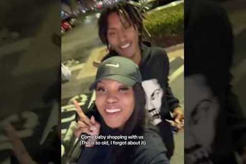 Come baby shopping with us for the first time 🥰