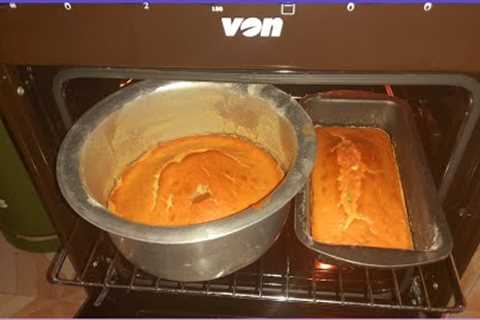 Bake a cake in an Electric Oven without a baking tin|| #vlogs #vlogmasday9 #villagelife
