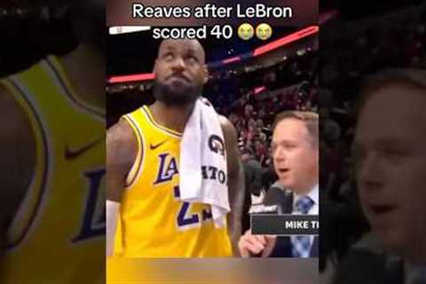 Emotional 😂 #nba #lebron #lebronjames #hoops #lakers #basketball #bball #dunk